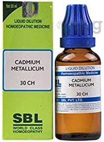 SBL Cadmium Metallicum Diluição 30 CH