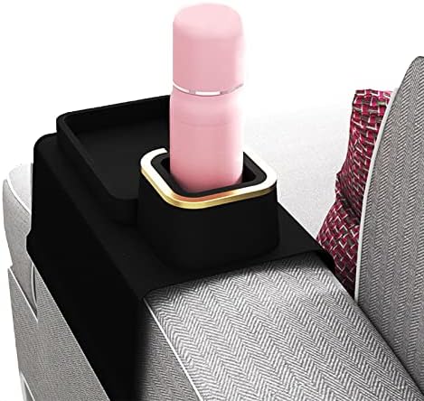 Philaeec 2 PCs Couch Cup Holder Silicone Anti-Spill e Anti-Slip Reclinner Table Bandey Presente para mamãe, pai, vovó ou vovô