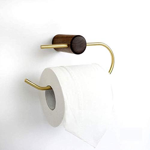 Jydqm Industrial Toilet Paper Suport, suporte de tecido do rolo montado na parede com prateleira para banheiro
