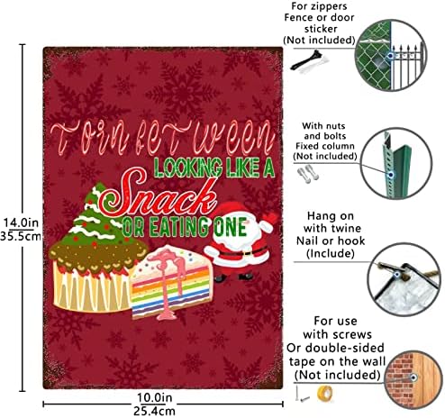 Sinais vintage Decoração de parede para pós -graduação Sinal elegante Sinais de lata Retro Decoração de decoração para Tornn Entren, como uma lanches ou comer uma decoração de casa de fazenda rústica