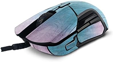 Mightyskins Skin Compatível com SteelSes Rival 5 Mouse de jogos - Pastel de madeira | Tampa protetora, durável e exclusiva do encomendamento de vinil | Fácil de aplicar, remover e alterar estilos | Feito nos Estados Unidos