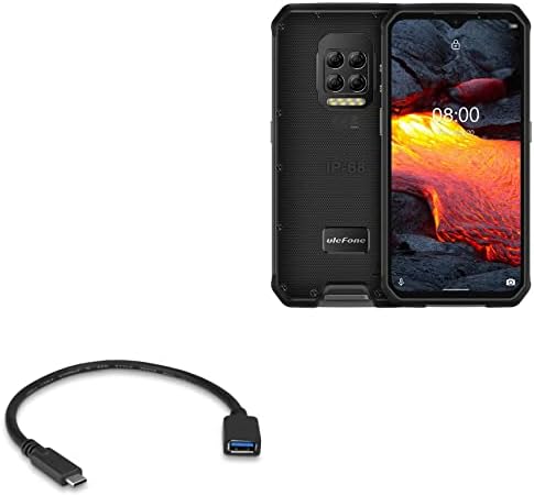 Cabo de ondas de caixa compatível com ULEFONE ARMOR 9E - Adaptador de expansão USB, adicione hardware conectado USB ao seu telefone para ULEFONE ARMOR 9E