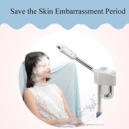 FBKPHSS Vapores faciais profissionais, terapia de ozônio Face a vapor de pele Limpeza de pele Os poros tornam o vapor