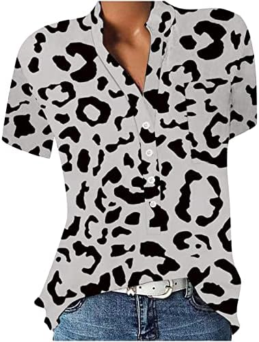 Camiseta de spandex para mulheres de manga curta camisetas tops moda casual v pescoço túnica solta de mangas compridas
