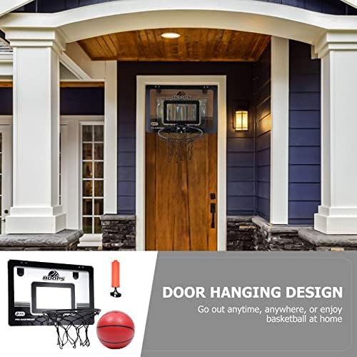 Treinador de tiro montado em porta de basquete pendurada em casa, para a porta de bola de basquete sobre as bolas de porta ，