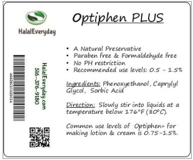 Optiphen Plus - Optiphen + Solúvel em água e conservante suave 2 oz - Nossa fórmula de Optiphen com ácido sorbico - o suficiente conservante para cerca de 12 libras de solução