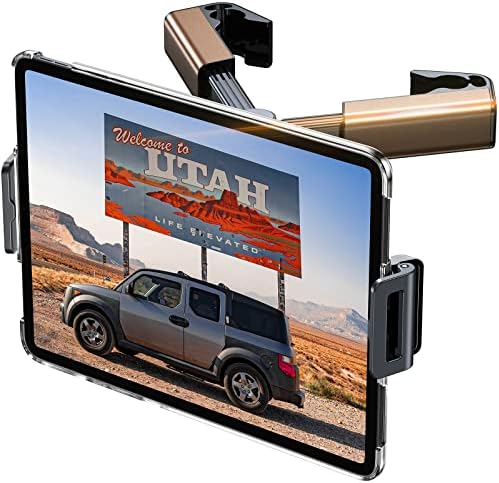 Lisen Tablet Ipad Solter para apoio de cabeça para montagem - Ipad portador de carro traseiro Travel Travel portátil Tardador de