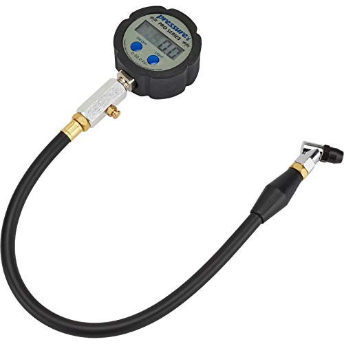 Medidor de pressão de pneu digital com mangueira
