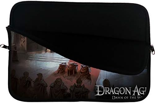 Dragon Age Dawn of the Seeker Laptop Bag Bag Tablet Caso 13 13,3 Caixa de manga de bolsa de computador Laptop de laptop da superfície/comprimido repele caso de protetor amortecedor