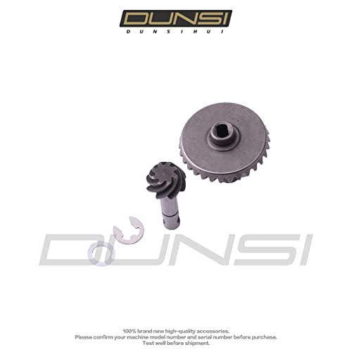 Dunsihui Aço inoxidável Conjunto de engrenagem de chanfro AR44 Compatível com A-Xial AR44 Pesado RC Car Set Gear 30T/8T