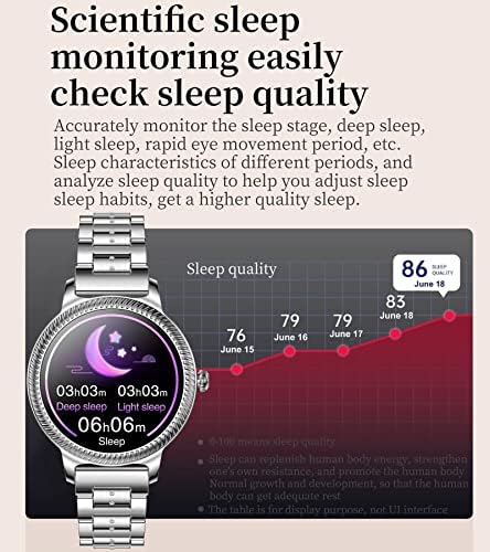 Yihou Smart Relógios para Women Fitness Tracker Touch Screen Relógio Pedômetro Etapa Counter