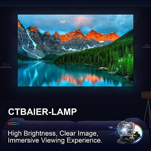 CTBAIER 20-01501-20 Lâmpada de projetor de reposição A+ de qualidade para Smartboard UF75 UF75W Unifi 75 Unifi 75W SB880 480I5