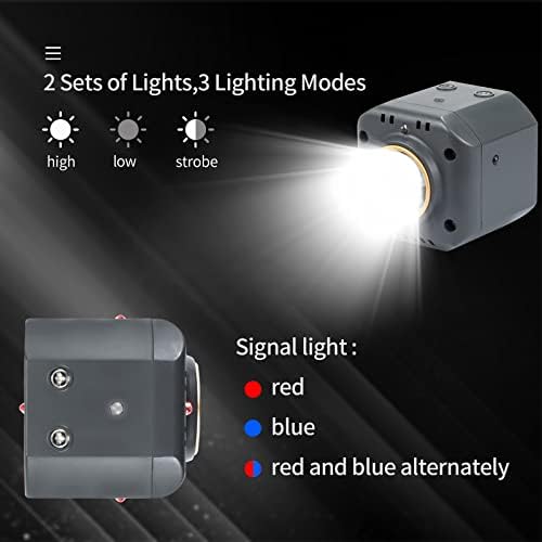 ANBEE RC Drone Night Flight Light, Anti-Colision Drone Search Strobe Lights Flash Lamp Kit compatível com DJI mini 3/3