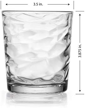 Conjunto moderno de peças de óculos de bebida12, copo de reflexão, inclui 6 óculos mais frios 6 vidros de copos de 12 peças