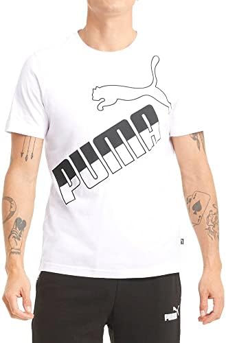 Camiseta do grande logotipo da Puma Men