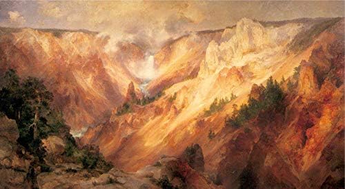 US $ 80 a US $ 1500 pintados manualmente pelos professores das academias de arte - 8 pinturas de arte Cliffs of the Upper Colorado