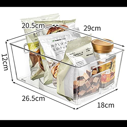 羽麓 Caixa de armazenamento de armazenamento de alimentos Caixa de armazenamento de alimentos Caixa de armazenamento de lanches transparente