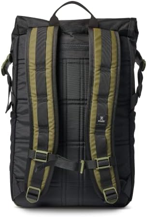 ROARK PASSAGEIRO 27L 2.0 Mochila, pacote de dia de viagem com armazenamento de laptop, preto/militar