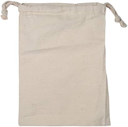 Sacos de cordão de algodão, sacola de compras de armazenamento de lavander