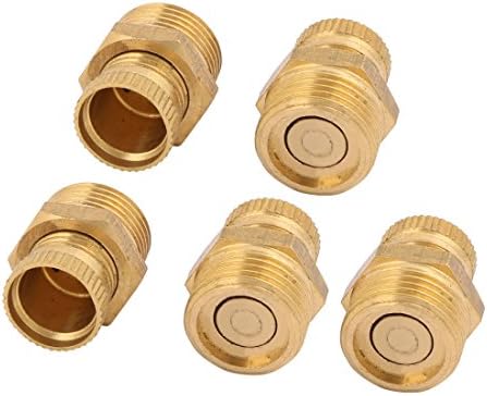 Aexit 5pcs 16mm Ferramenta elétrica Frea masculina Compressor de ar Válvulas de drenagem de água Connectores Modelo