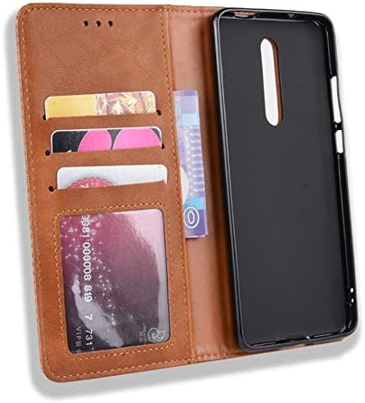 Insolkidon Compatível com Xiaomi Mi 9T / Mi 9T Pro Caso Back Capa Phone Proteção Shell Full Corporal Protection Wallet Business Style