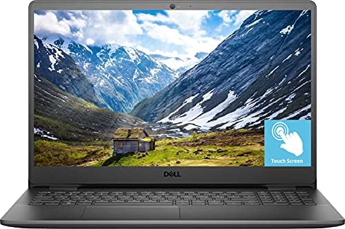 Dell 2021 Newest Inspiron 3000 Laptop, 15.6 FHD Touch Display, Intel Core i5-1035G1, 12GB DDR4 RAM, 256GB PCIe SSD, Online Meeting Ready, Webcam, WiFi, HDMI, Bluetooth, Windows 10 Home, Black
