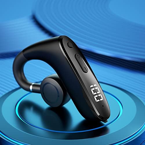 Charella 2#MH MH Ear único sem fio Bluetooth fones de ouvido Bluetooth 5 2 LED LED Display Condução Headset Sports Sports Drivante Earb