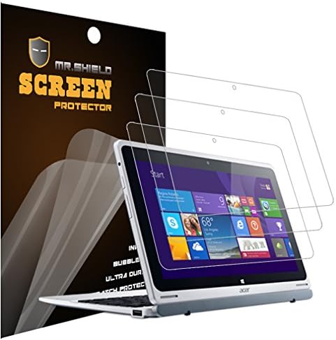 Mr.Shield projetado para Acer Aspire Switch 10 Premium Clear Screen Protector [3-Pack] com substituição ao longo da vida