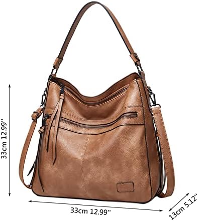Bolsas FVowoh para mulheres bolsas para mulheres grandes designers saco de bolsa de bolsa de couro para mulheres bolsas