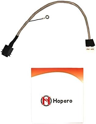 Hopero DC Power Jack Harness Cable Replacement for Sony SVE17 Series SVE1712A4E SVE171C4E SVE171D4E SVE171290X SVE1712C5E SVE1711G1E/B SVE1712C1E/W SVE1712E1R/B SVE17129CC/W SVE1712ACX/B Z70CR