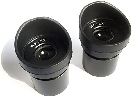 Kit de acessórios para microscópio para adultos param de lente óptica de olho de campo largo, diâmetro 30 mm ou 30,5