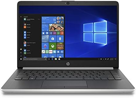 Laptop HP 14-CF1010CA, Intel Pentium Gold 5405U Processador de núcleo dual de 2,3 GHz, 4 GB de DDR4 RAM 64 GB de armazenamento Emmc, 14 HD 1366 x 768 Display, Silver Natural, Windows 10 Home