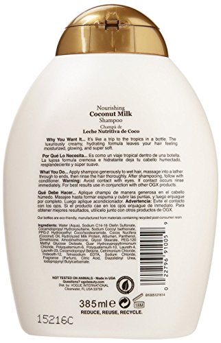 Organix: Noutering Coconut Milk Shampoo, 13 oz