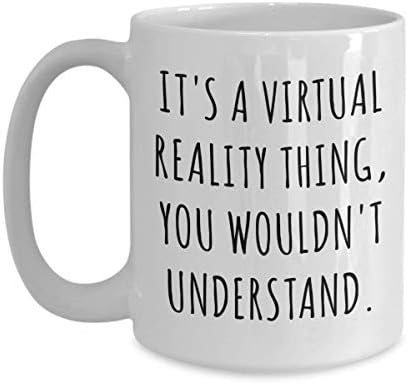 Hollywood & Twine Realidade virtual caneca Aumentada Realidade VR Presentes É uma coisa de café de realidade virtual