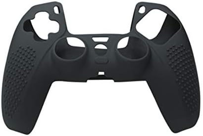Capa do controlador de jogo para PS5, capa de caixa de silicone de camuflagem suave para controlador PS5 com partida antiskídeo