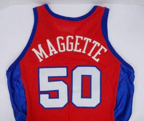 Los Angeles Clippers Corey Maggette 50 Jogo emitido Red Jersey DP05859 - Jogo usado MLB Jerseys