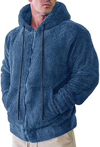 Casacos e jaquetas de homens adssdq, moda de manga longa casacos externos masculino de tamanho de inverno fechado pescoço encaixado