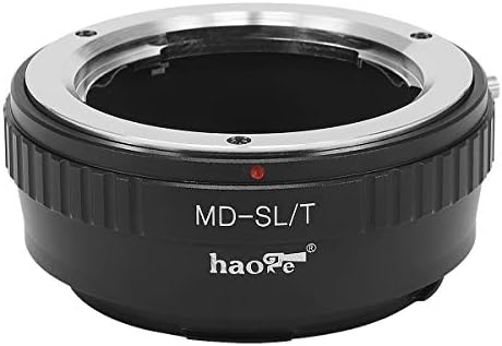 Adaptador de montagem de lentes manuais HAOGE para lente Minolta MD para a câmera de montagem Leica L, como T, Typ 701, Typ701, TL, TL2, Cl, SL, Typ 601, Typ601, Panasonic S1 / S1R