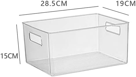 BAOBLAZE CLARE Panther Bins Organizer, cesta de armazenamento de alimentos para casa para cozinha, armários, geladeira,