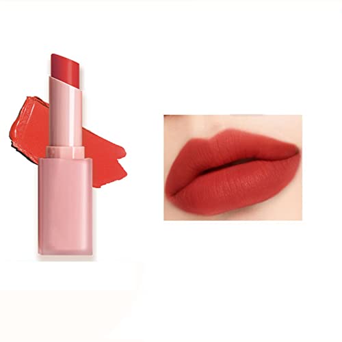 WGUST Color Lip Gloss Batom com maquiagem labial Veludo duradouro High Pigmment Nude Perra impermeável Lip Girl Girls Makeup Tint Pack