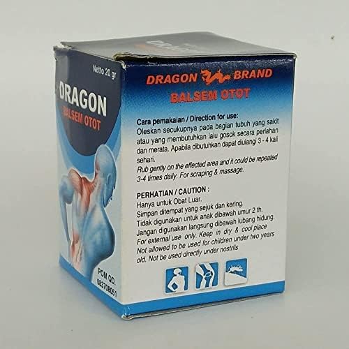 Cap Dragon Balsem Otot - Bálsmo muscular, 20 grama