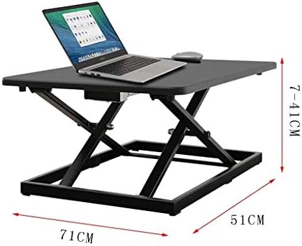 N/A REFERÊNCIA ELÉTRICA, suporte de computador em pé, mesa de aumento da área de trabalho do monitor de computador mesa