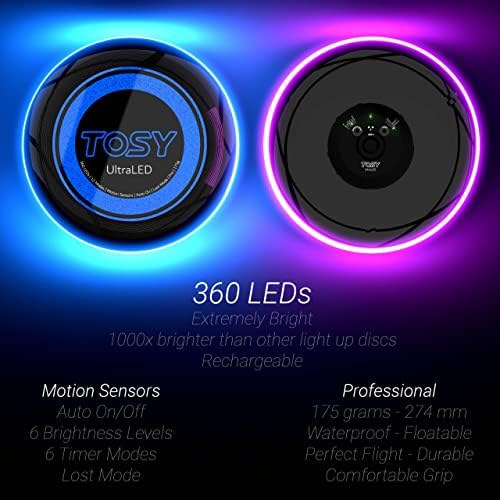 4 de LEDs TOSY 360 DISCO VINDO - MODOS SMARTES EXTREMAMENTE BRILHOS