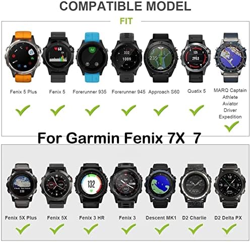 Bedcy Silicone Watch Band para Garmin Fenix ​​7 Smart Watch Rick Release pulseira para Garmin Fenix ​​6 5 Plus 935 945 S60 Strap