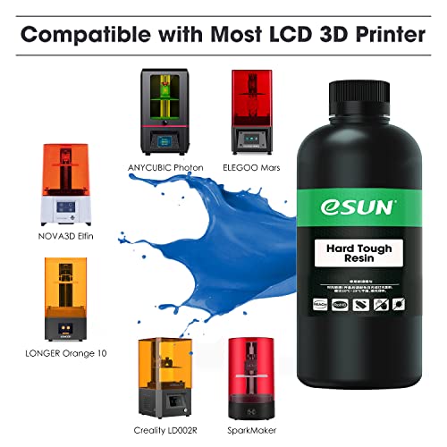 ESUN 405NM LCD 3D Impressora rápida resina rápida resina UV resina resina abdomínio resina rápida resina dura resina de alto impacto de alto impacto resistente de fotógrafo resistente para fótons cura