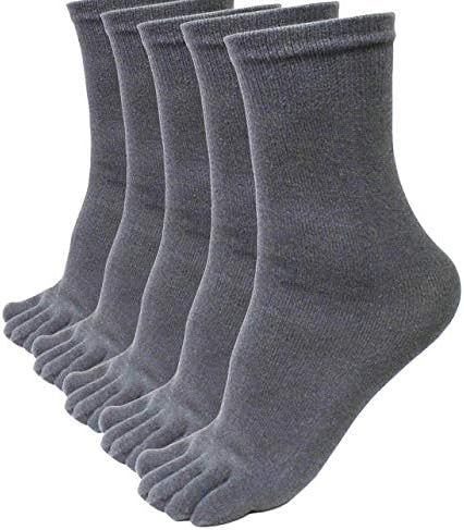 Soild Sports Men Elastic Five Fun Socks for Women Running Socks Dues Pares 5 Meias de dedo Socks Active Breathable