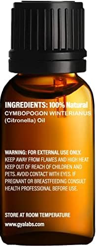 Óleo essencial de Citronela para Óleo de Difusor e Cedarwood para o conjunto de crescimento de cabelo - de óleos