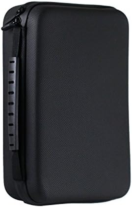 Navitech Black Shock Proof Hard Storage Case/Capa para a Câmera de Ação Esportiva Bestface 4K Ultra