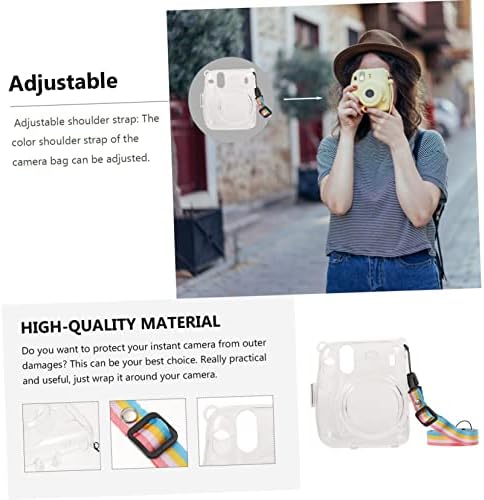 Solustre Case Cameara Saco com estojo de câmera Strap para mini 11 shell de cristal anti-queda PC