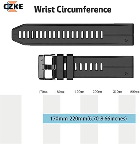 KQOO para Garmin Fenix ​​7S 6S 5S Bandas de vigia de 20 mm para fenix 6s Pro 5s Plus Silicone Rick Replacement Wrist Telas